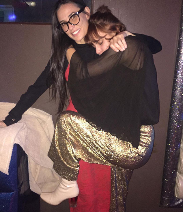 Tallulah Willis, Demi Moore Tallulah Willis, Demi Moore
